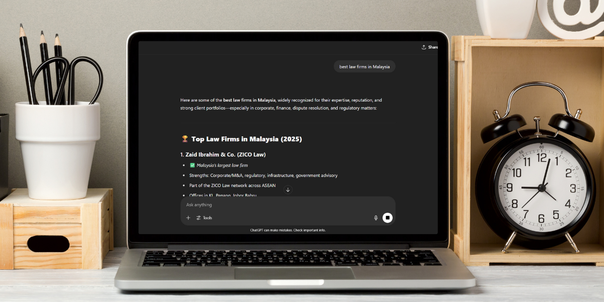 ChatGPT recommend local business